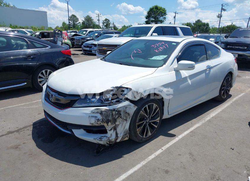 Photo 2 of 2017 Honda Accord EX-L V6 (VIN 1HGCT2B86HA003754)