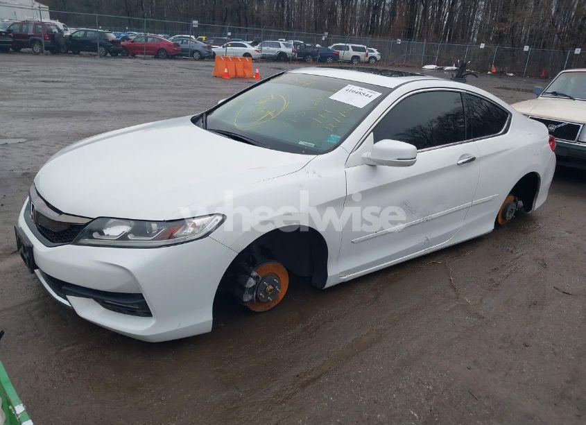 Photo 2 of 2017 Honda Accord EX-L V6 (VIN 1HGCT2B87HA001897)