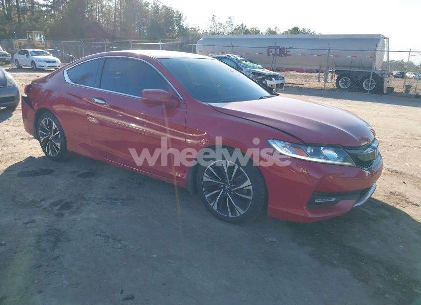2016 Honda Accord EX-L V-6 (VIN 1HGCT2B89GA005187) main photo