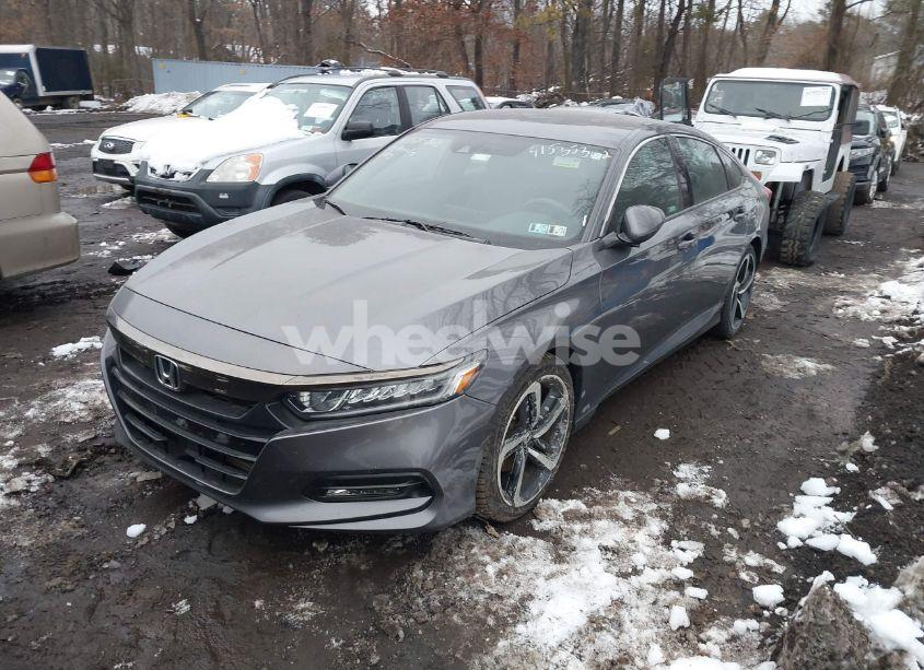 Photo 2 of 2019 Honda Accord SPORT (VIN 1HGCV1E33KA166924)