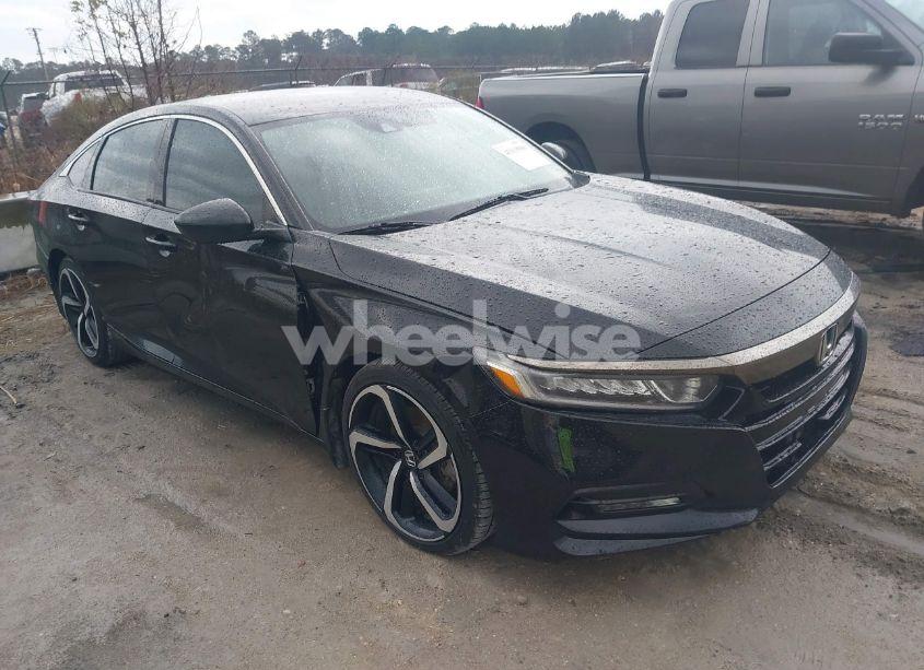 2018 Honda Accord SPORT (VIN 1HGCV1E37JA003708) main photo