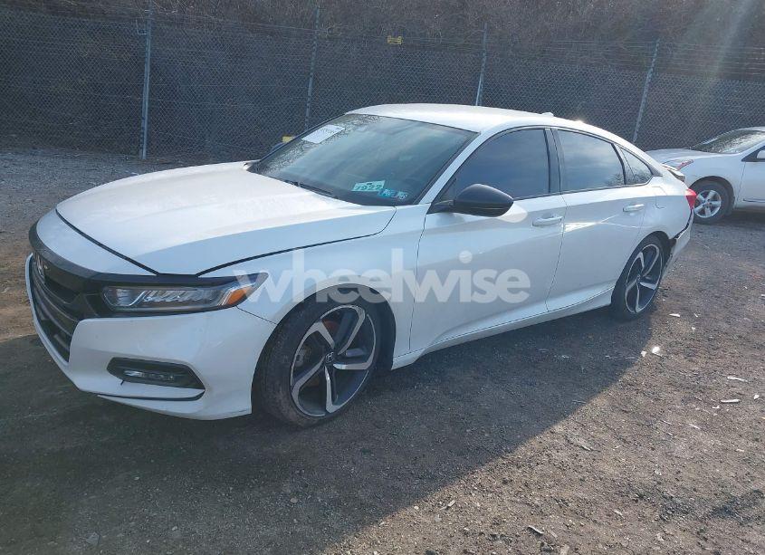 Photo 2 of 2019 Honda Accord SPORT (VIN 1HGCV1E38KA100840)