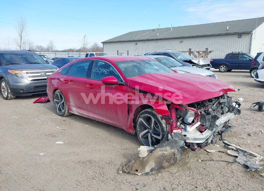 2019 Honda Accord SPORT (VIN 1HGCV1E3XKA046053) main photo