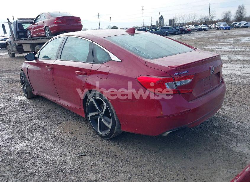 Photo 3 of 2019 Honda Accord SPORT (VIN 1HGCV1E3XKA046053)