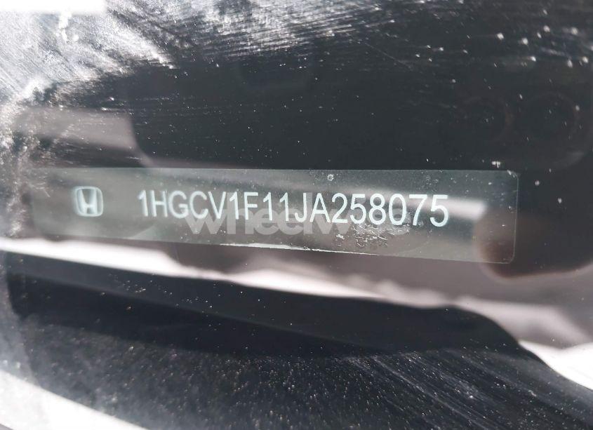 Photo 9 of 2018 Honda Accord LX (VIN 1HGCV1F11JA258075)