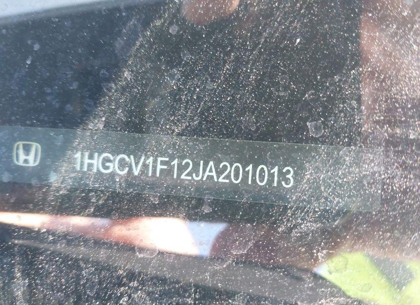 Photo 9 of 2018 Honda Accord LX (VIN 1HGCV1F12JA201013)