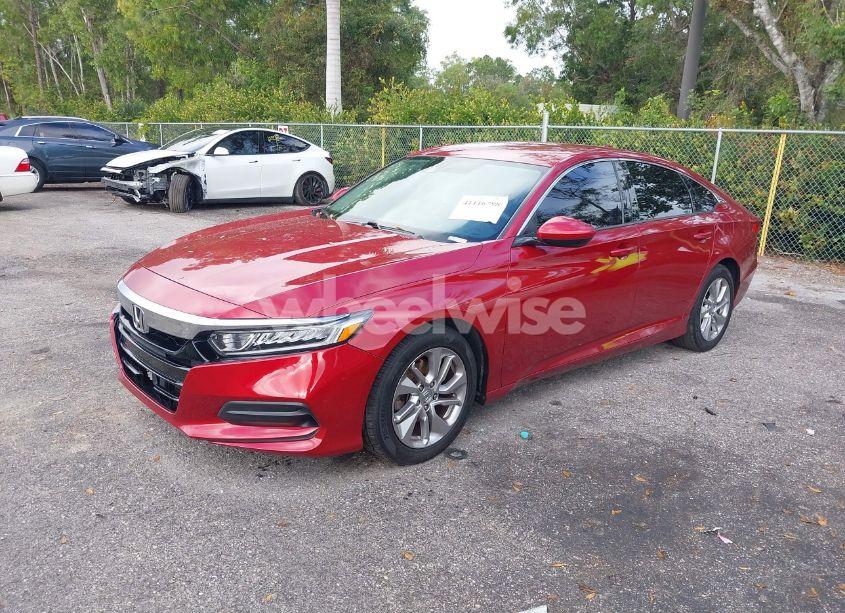 Photo 2 of 2019 Honda Accord LX (VIN 1HGCV1F12KA022021)