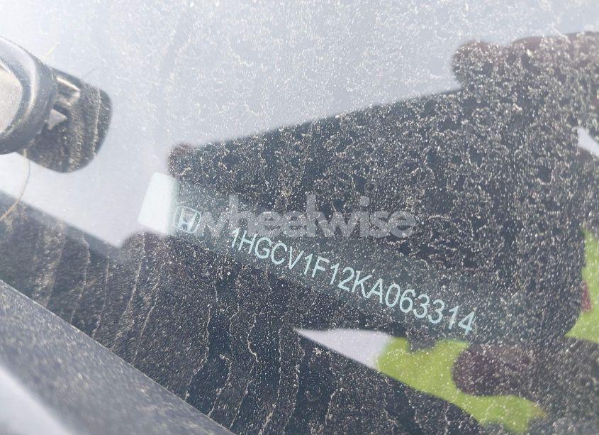 Photo 9 of 2019 Honda Accord LX (VIN 1HGCV1F12KA063314)