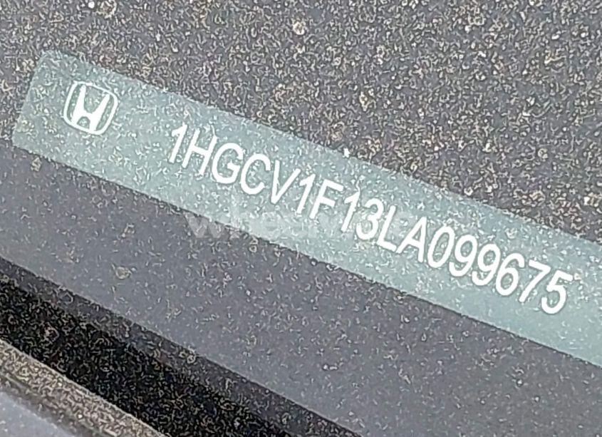 Photo 9 of 2020 Honda Accord LX (VIN 1HGCV1F13LA099675)