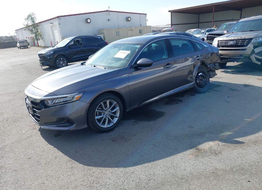 Photo 2 of 2021 Honda Accord LX (VIN 1HGCV1F13MA001214)
