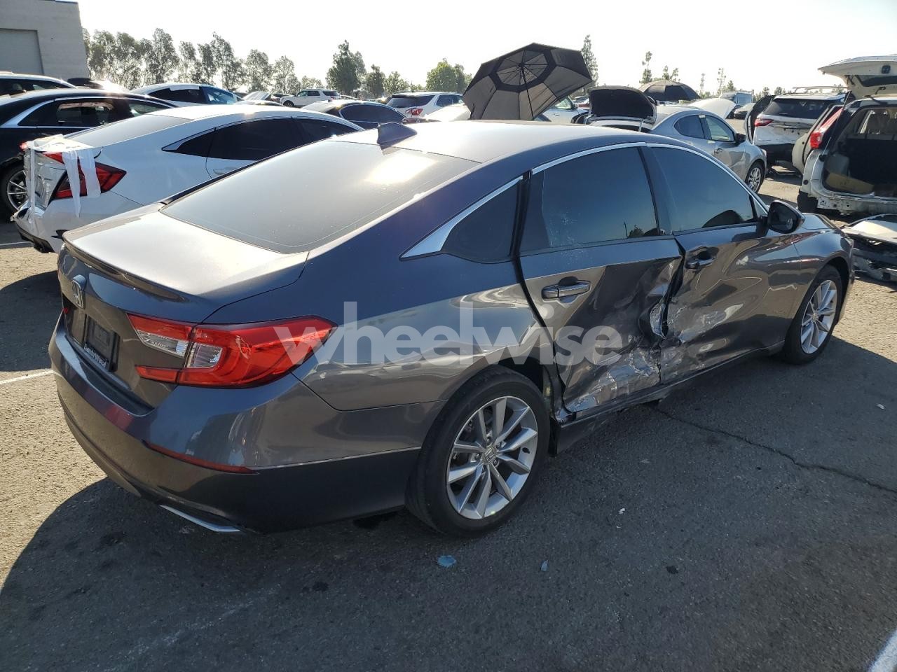 Photo 3 of 2021 HONDA ACCORD LX (VIN 1HGCV1F14MA075595)