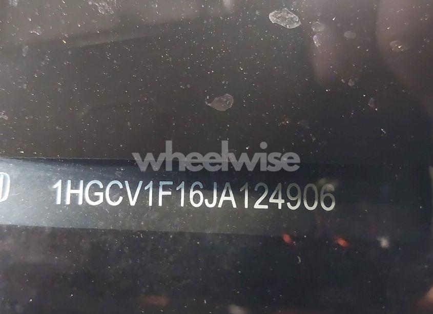 Photo 17 of 2018 Honda Accord LX (VIN 1HGCV1F16JA124906)