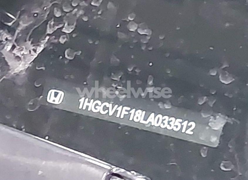 Photo 9 of 2020 Honda Accord LX (VIN 1HGCV1F18LA033512)