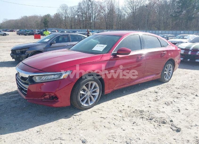 Photo 2 of 2022 Honda Accord LX (VIN 1HGCV1F18NA077559)