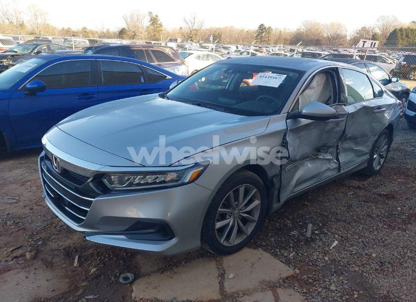 Photo 2 of 2021 Honda Accord LX (VIN 1HGCV1F19MA045458)