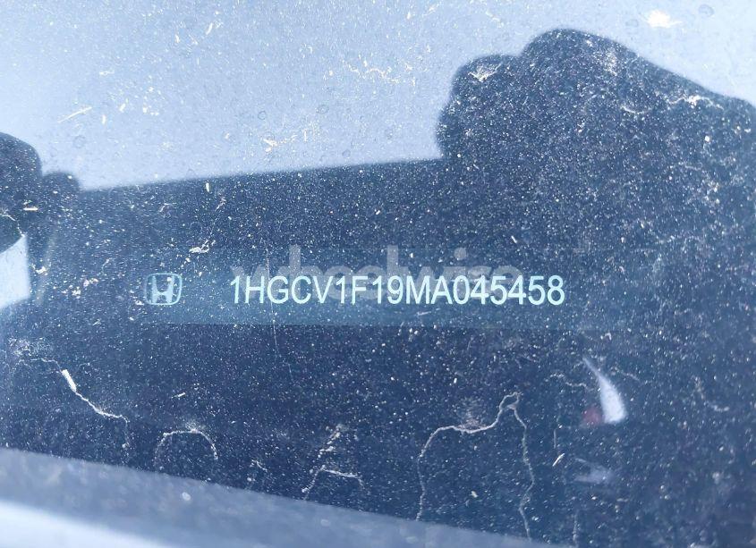 Photo 9 of 2021 Honda Accord LX (VIN 1HGCV1F19MA045458)