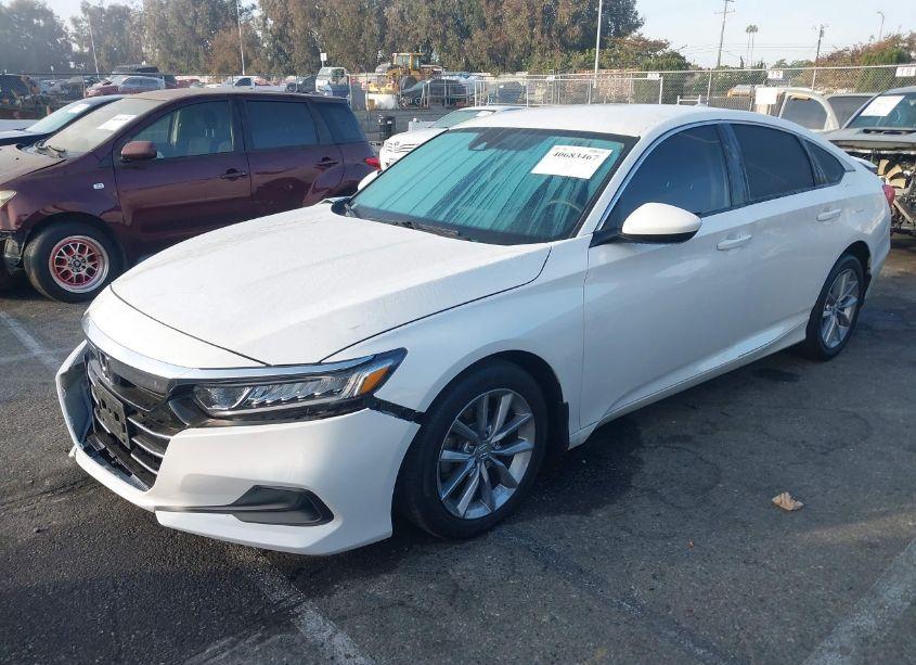 Photo 2 of 2021 Honda Accord LX (VIN 1HGCV1F19MA077455)