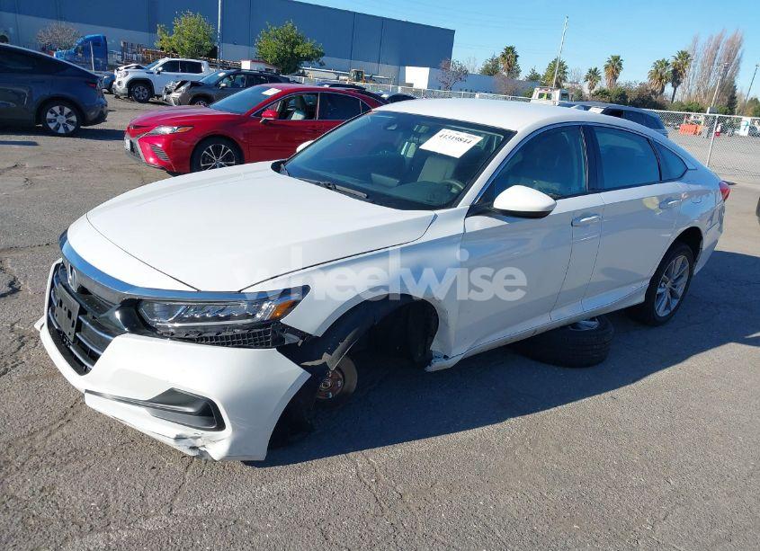 Photo 2 of 2022 Honda Accord LX (VIN 1HGCV1F19NA002076)