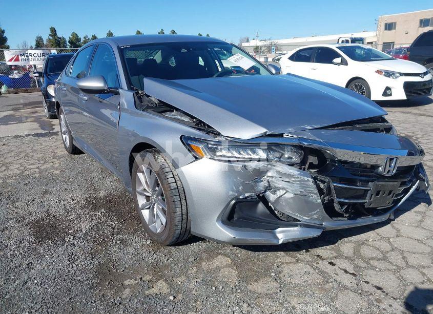 2021 Honda Accord LX (VIN 1HGCV1F1XMA041516) main photo
