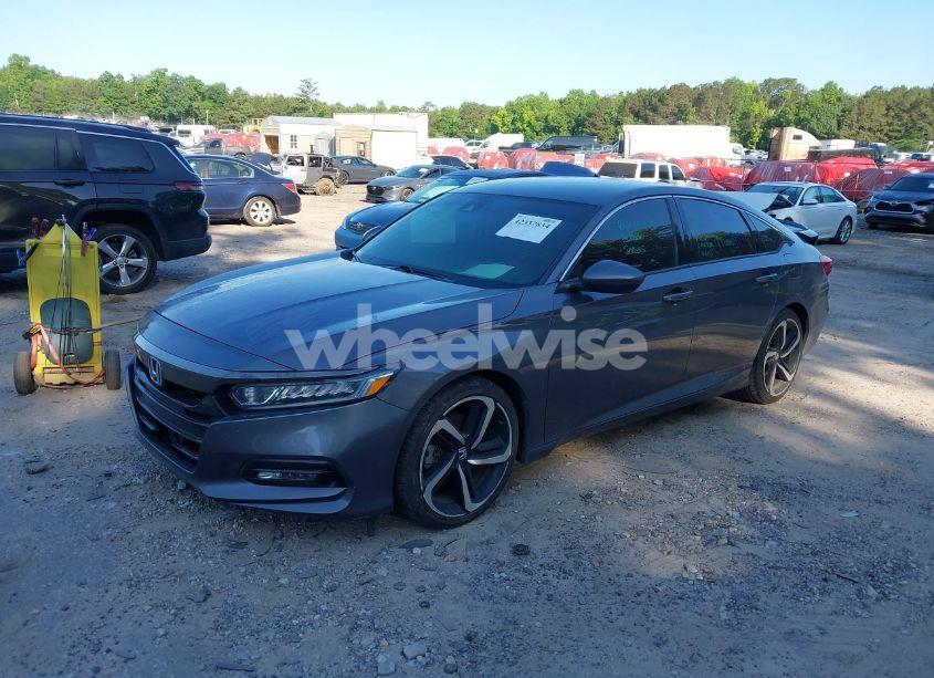 Photo 2 of 2018 Honda Accord SPORT (VIN 1HGCV1F30JA005928)