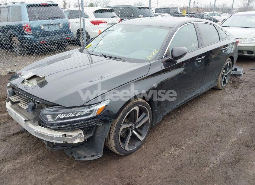 Photo 2 of 2018 Honda Accord SPORT (VIN 1HGCV1F30JA811056)