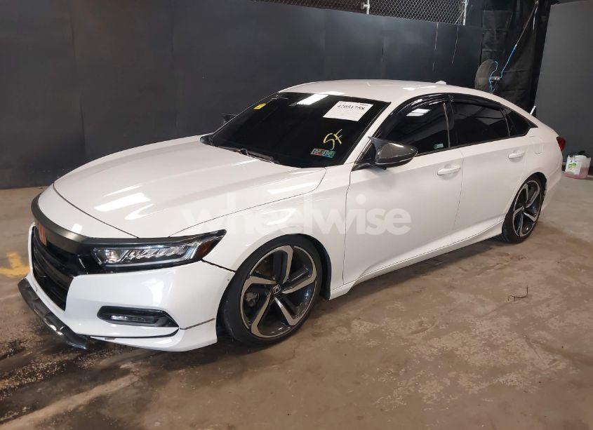 Photo 2 of 2019 Honda Accord SPORT (VIN 1HGCV1F30KA016123)