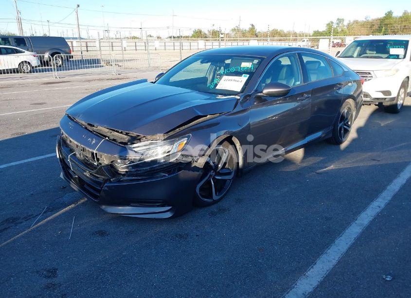 Photo 2 of 2019 Honda Accord SPORT (VIN 1HGCV1F30KA064169)