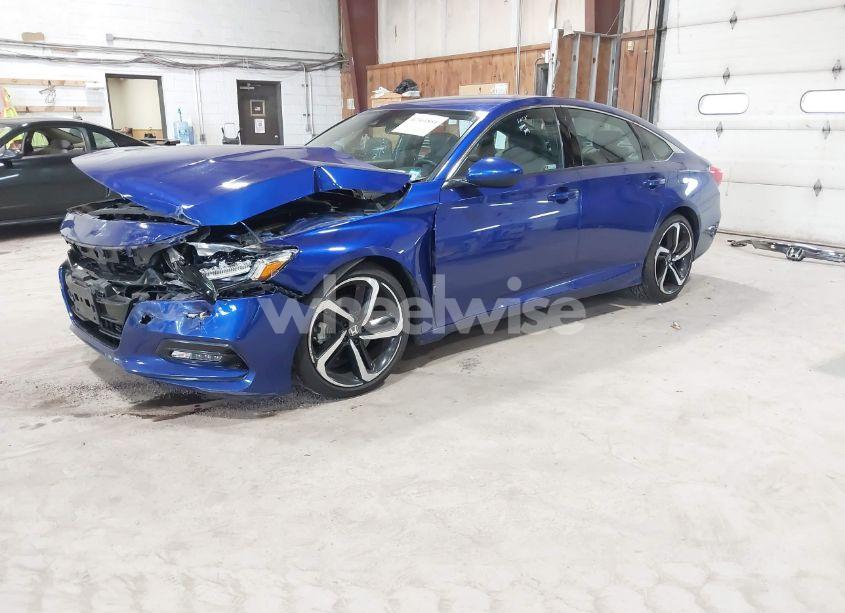 Photo 2 of 2019 Honda Accord SPORT (VIN 1HGCV1F30KA101396)