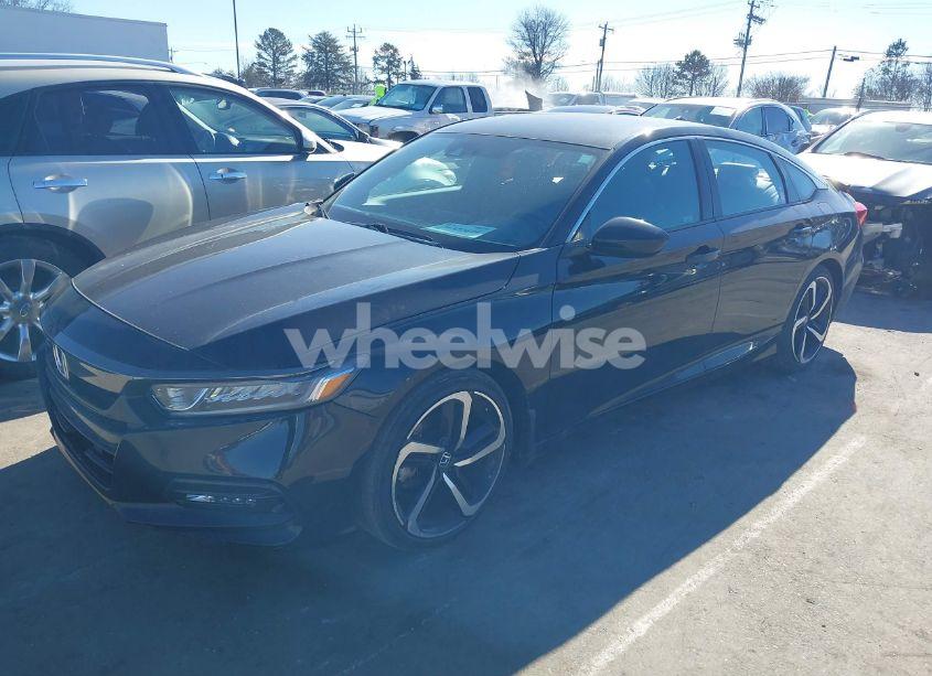 Photo 2 of 2019 Honda Accord SPORT (VIN 1HGCV1F30KA103424)