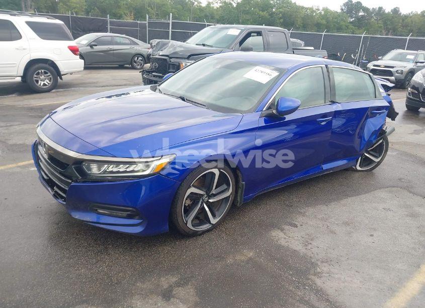 Photo 2 of 2019 Honda Accord SPORT (VIN 1HGCV1F30KA112222)