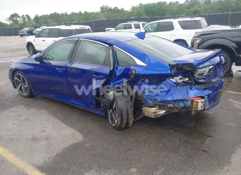 Photo 3 of 2019 Honda Accord SPORT (VIN 1HGCV1F30KA112222)