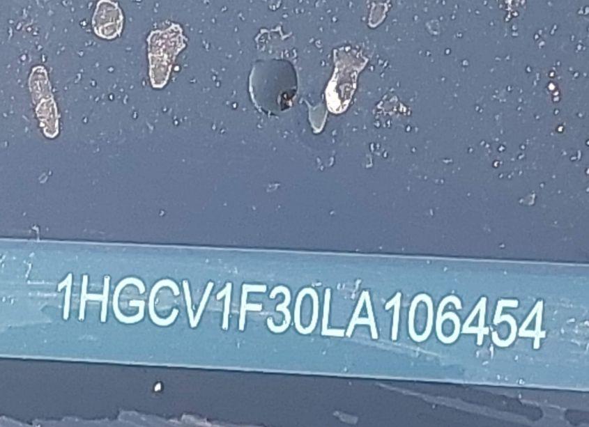 Photo 18 of 2020 Honda Accord SPORT (VIN 1HGCV1F30LA106454)