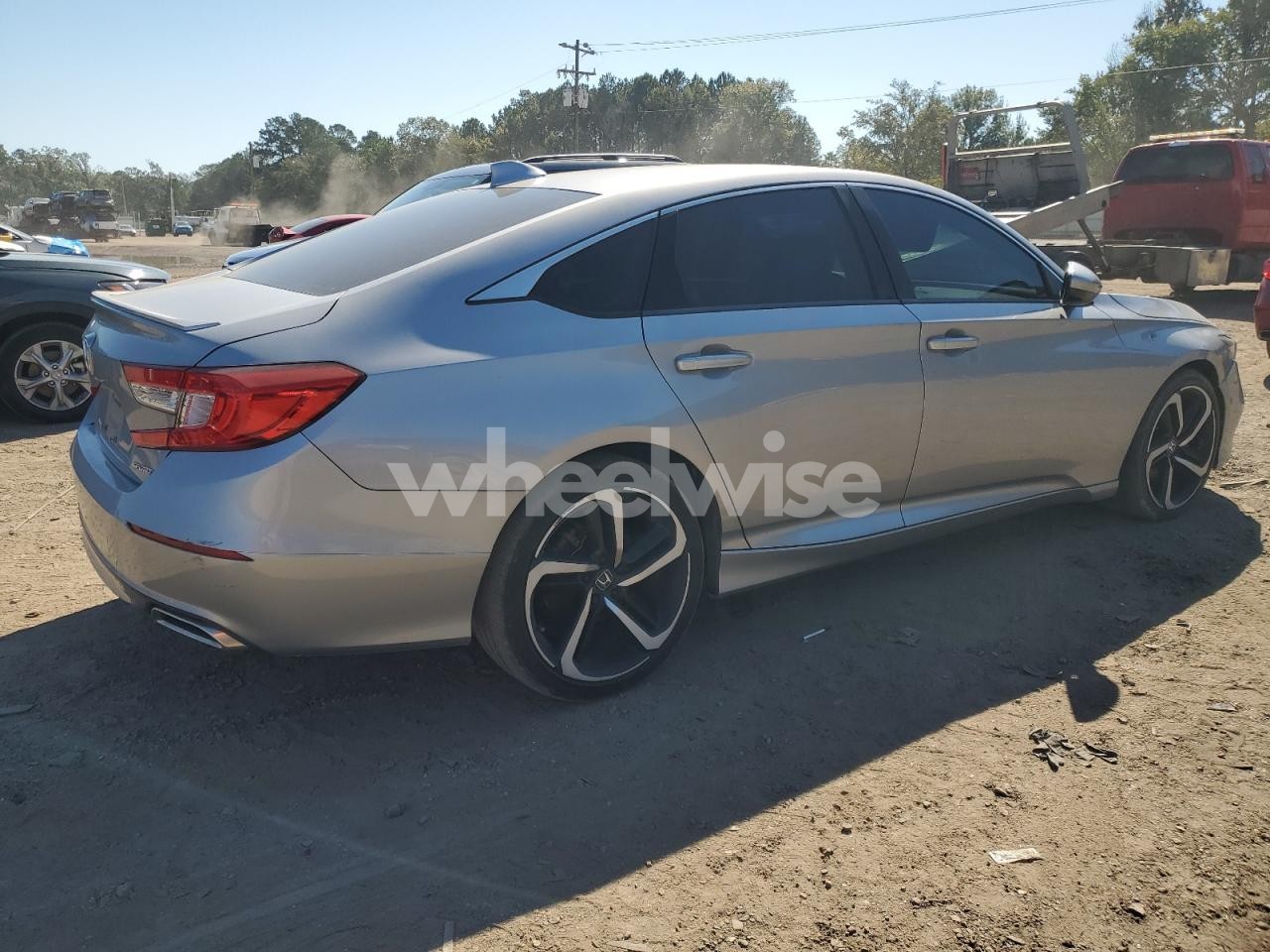 Photo 3 of 2020 HONDA ACCORD SPORT (VIN 1HGCV1F30LA114991)