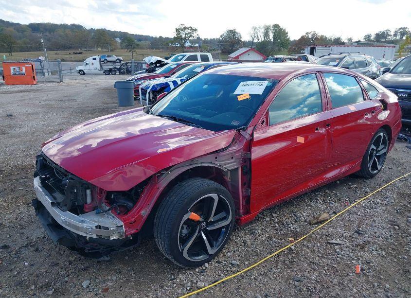Photo 2 of 2020 Honda Accord SPORT (VIN 1HGCV1F30LA120953)