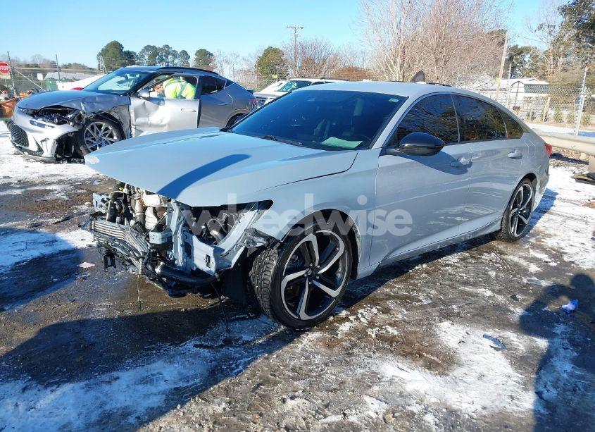 Photo 2 of 2021 Honda Accord SPORT (VIN 1HGCV1F30MA021499)