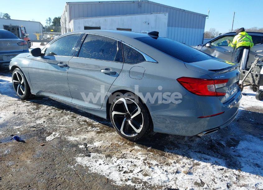 Photo 3 of 2021 Honda Accord SPORT (VIN 1HGCV1F30MA021499)