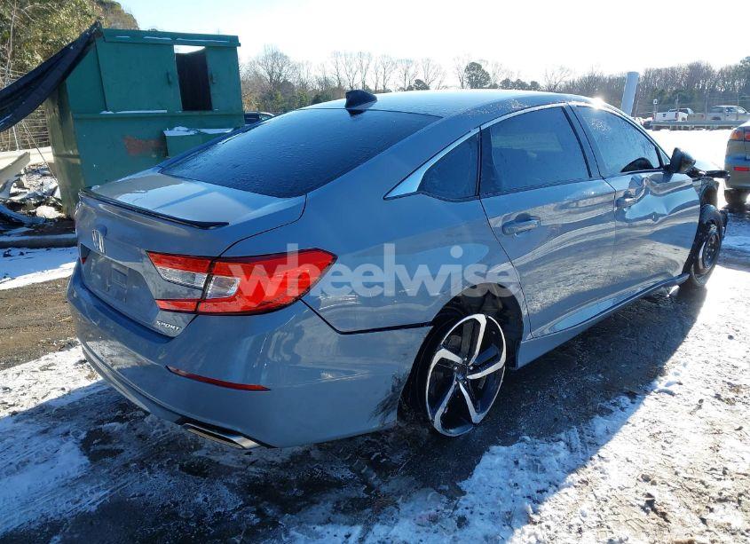 Photo 4 of 2021 Honda Accord SPORT (VIN 1HGCV1F30MA021499)