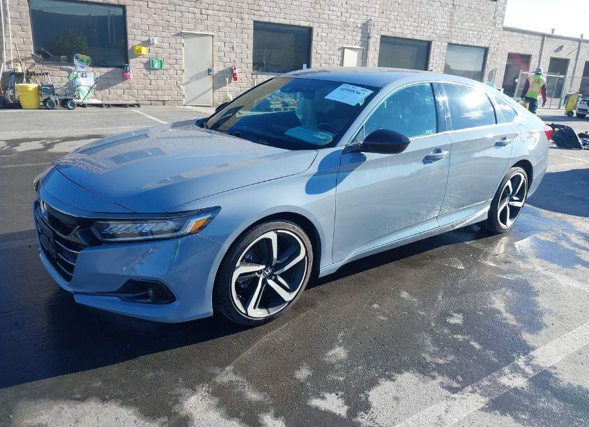 Photo 2 of 2021 Honda Accord SPORT (VIN 1HGCV1F30MA034267)