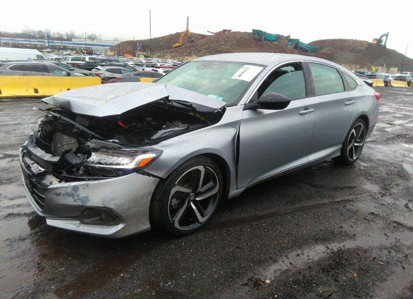 Photo 2 of 2021 Honda Accord SPORT (VIN 1HGCV1F30MA056981)