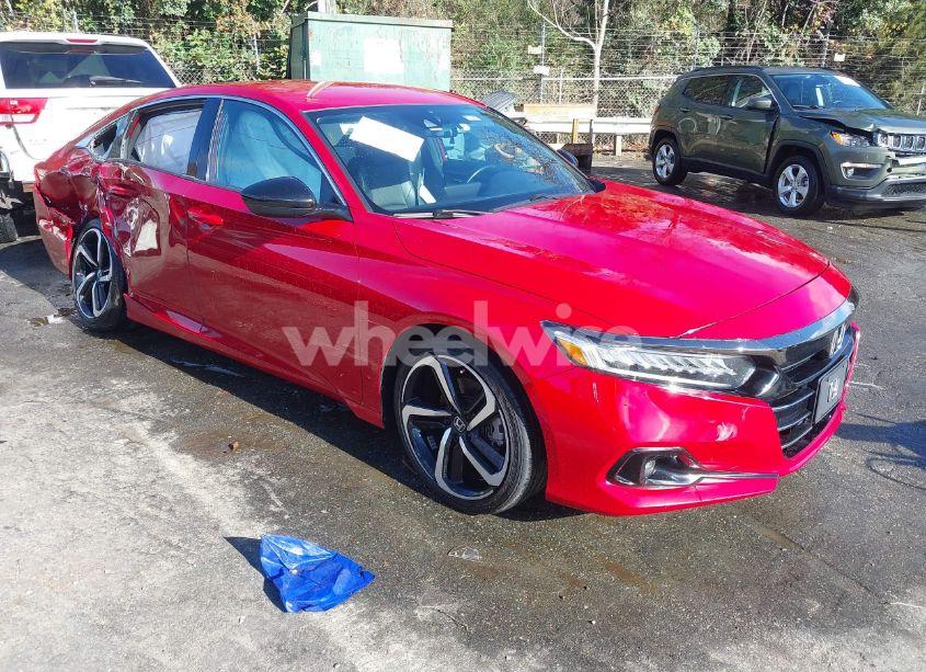 2021 Honda Accord SPORT (VIN 1HGCV1F30MA064014) main photo