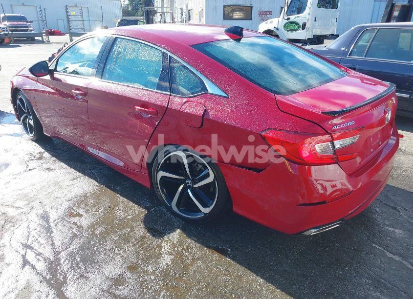 Photo 3 of 2021 Honda Accord SPORT (VIN 1HGCV1F30MA064014)