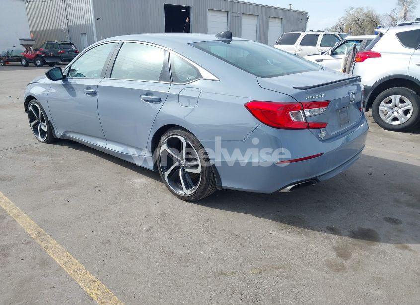 Photo 3 of 2022 Honda Accord SPORT (VIN 1HGCV1F30NA007782)