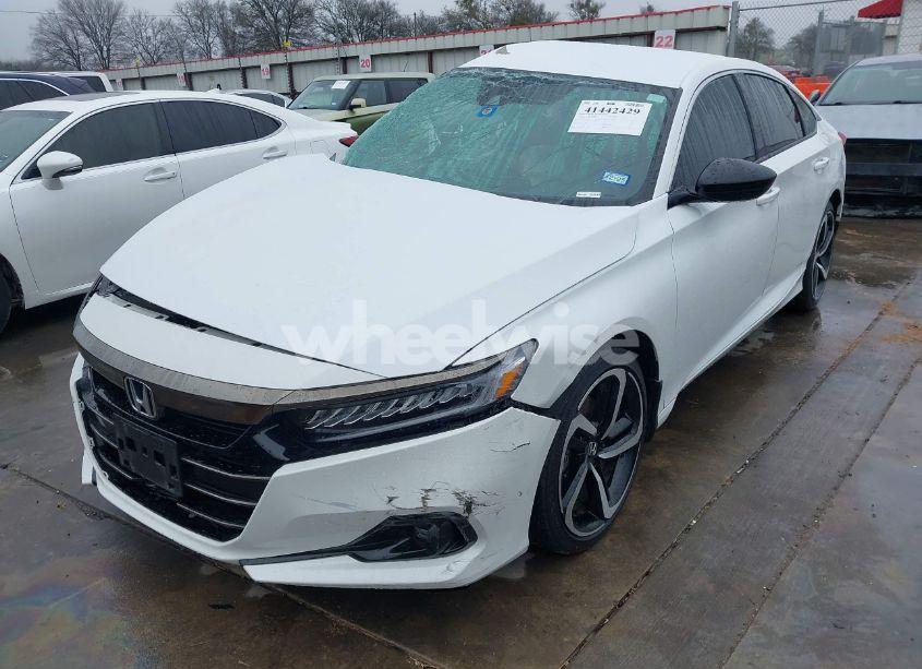 Photo 2 of 2022 Honda Accord SPORT (VIN 1HGCV1F30NA124360)