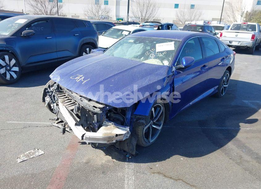 Photo 2 of 2018 Honda Accord SPORT (VIN 1HGCV1F31JA099379)