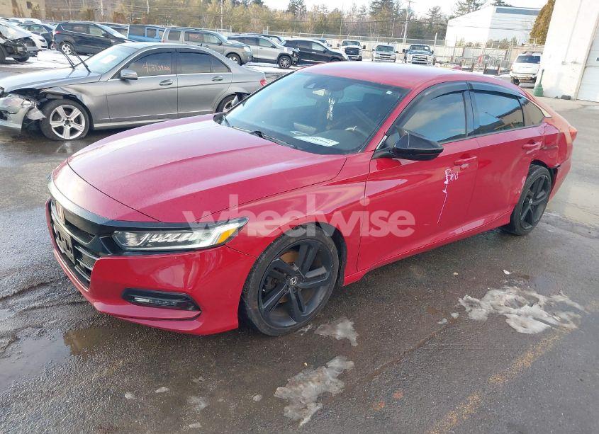 Photo 2 of 2018 Honda Accord SPORT (VIN 1HGCV1F31JA134907)