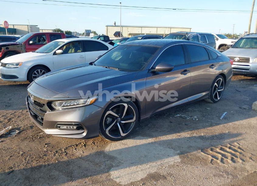 Photo 2 of 2018 Honda Accord SPORT (VIN 1HGCV1F31JA228351)