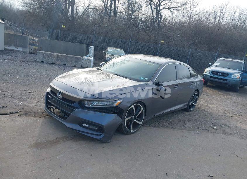 Photo 2 of 2019 Honda Accord SPORT (VIN 1HGCV1F31KA064259)