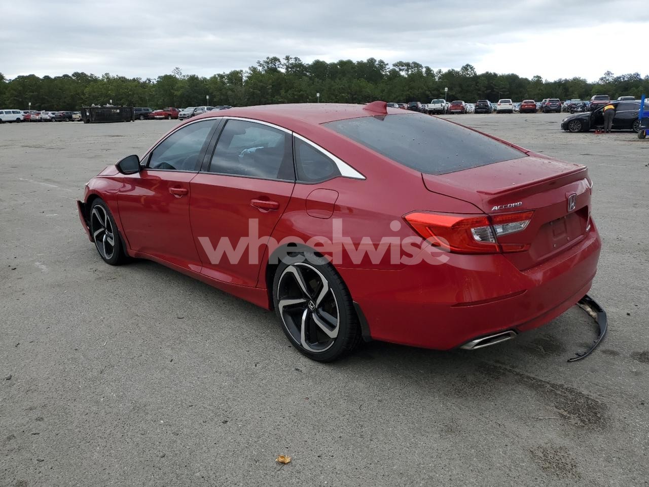 Photo 2 of 2019 HONDA ACCORD SPORT (VIN 1HGCV1F31KA131412)