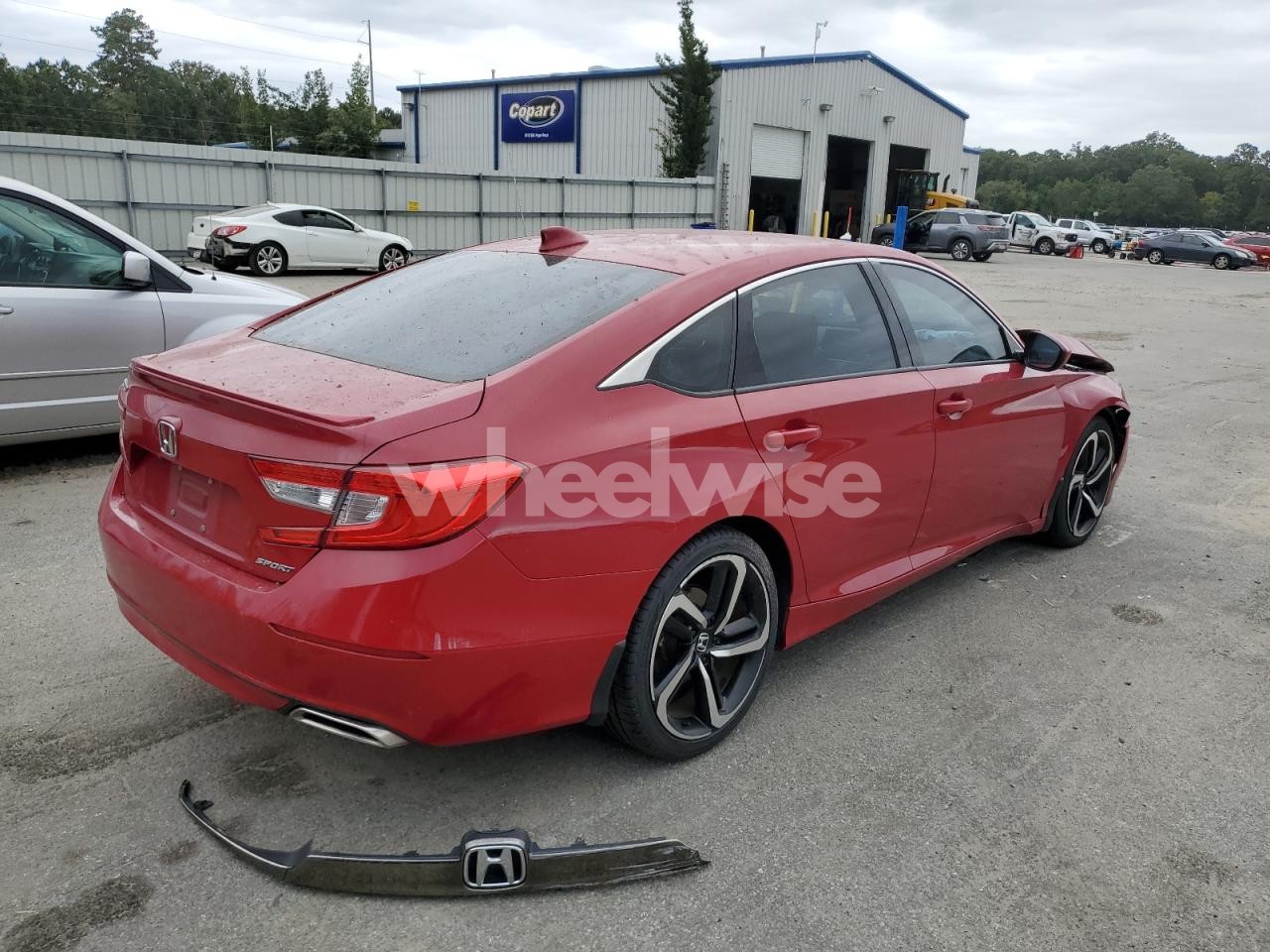 Photo 3 of 2019 HONDA ACCORD SPORT (VIN 1HGCV1F31KA131412)