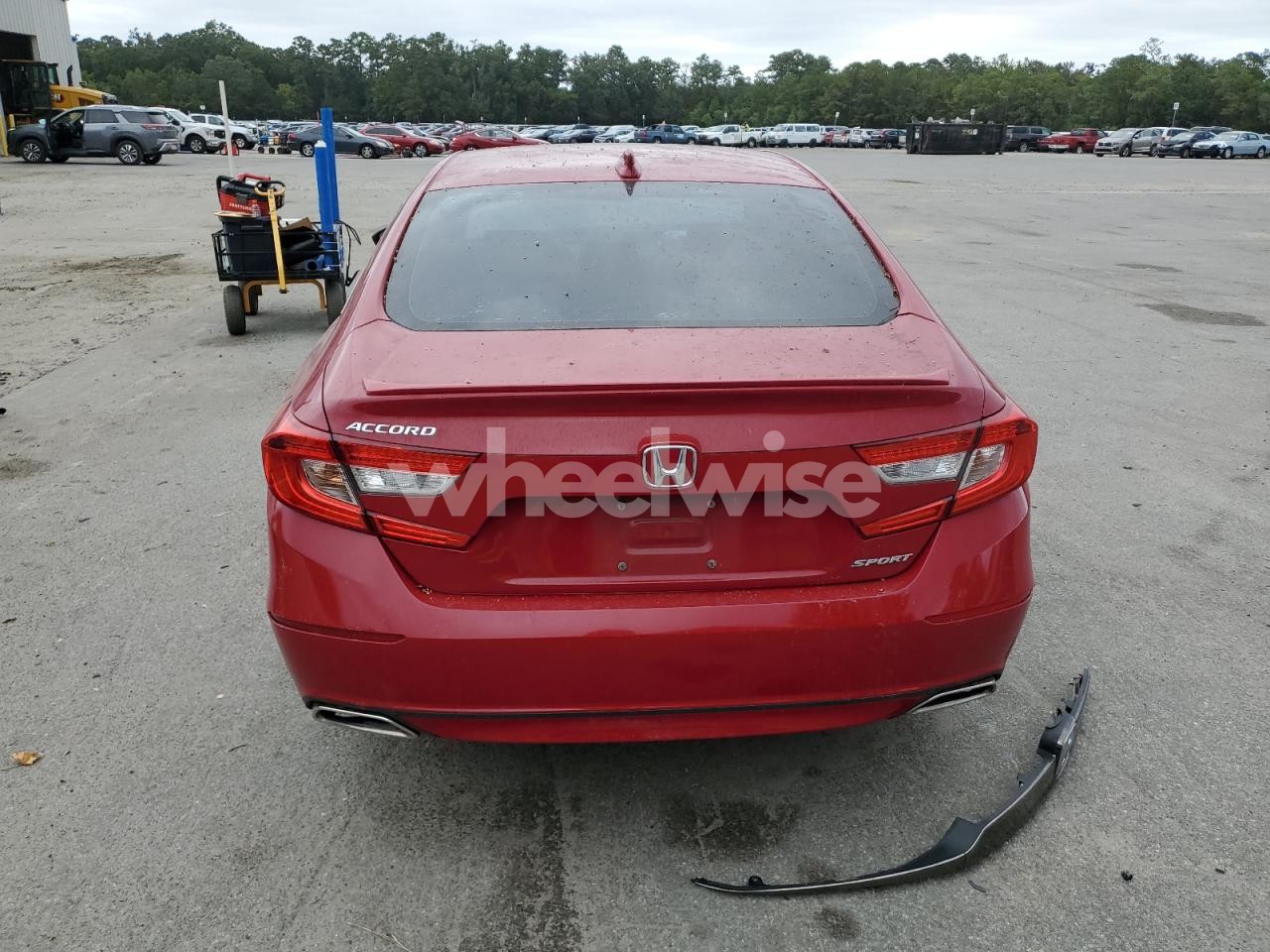 Photo 6 of 2019 HONDA ACCORD SPORT (VIN 1HGCV1F31KA131412)